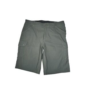 Kuhl Renegade Cargo Shorts Green Mens 40 Outdoor Hiking Biking 12.5" Inseam I